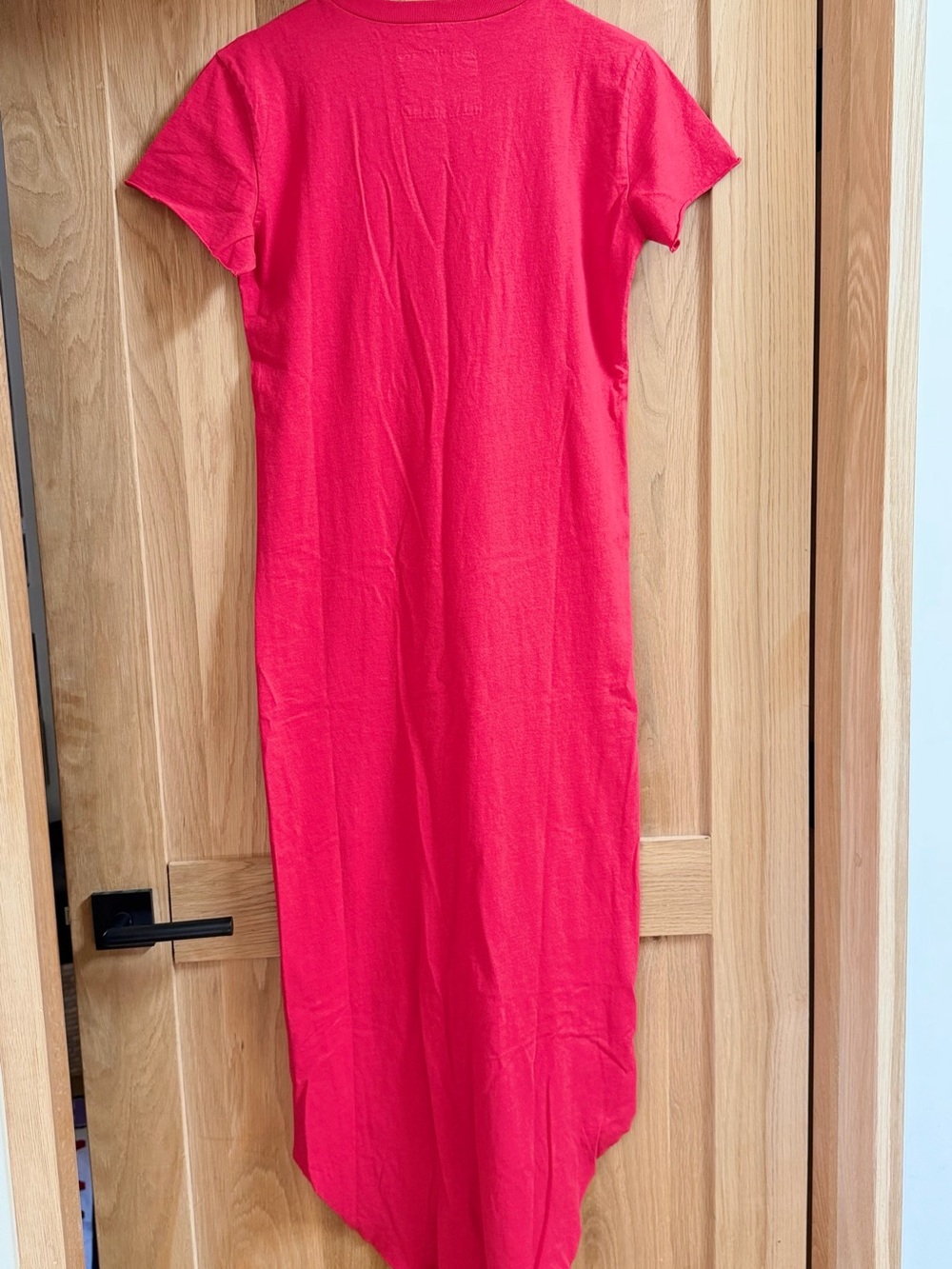 Frank & Eileen Bright Red Short-Sleeve Maxi Dress - Picture 3 of 6